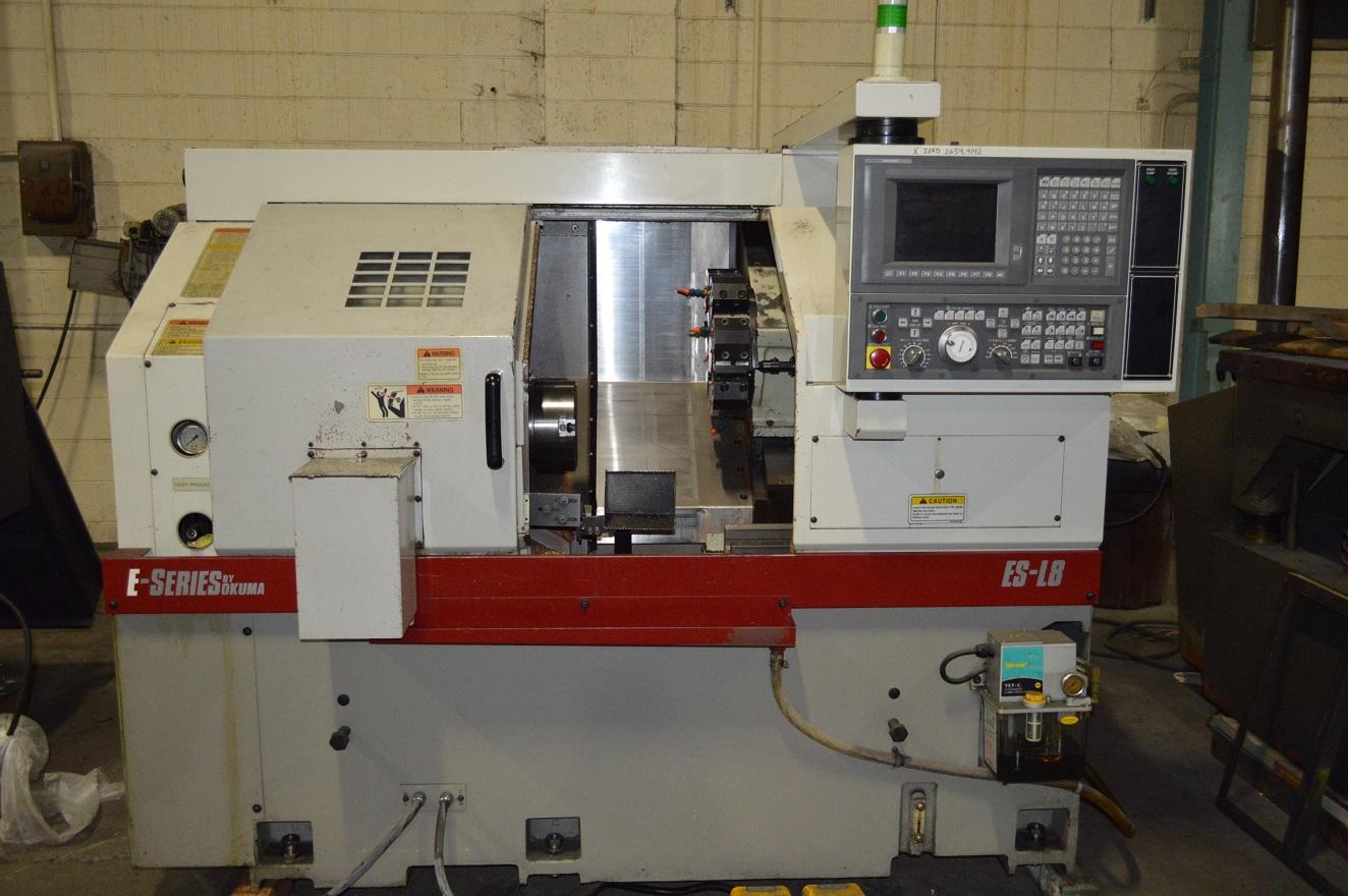 Okuma ES-L8 CNC Lathe, OSP U10L, 8