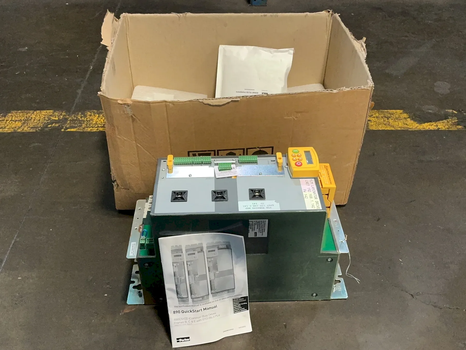 PARKER VARIABLE FREQUENCY DRIVE  -  890CD-532450D0-000-1A000