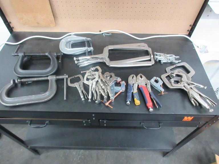 Box of C-Clamps- Auction Item
