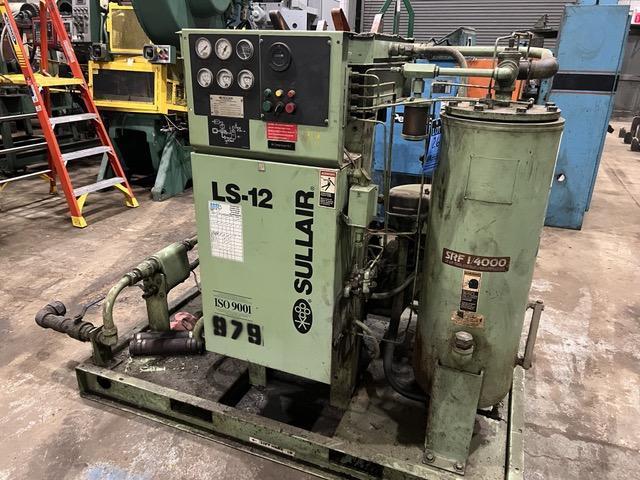 50 HP Sullair Screw Type Air Compressor