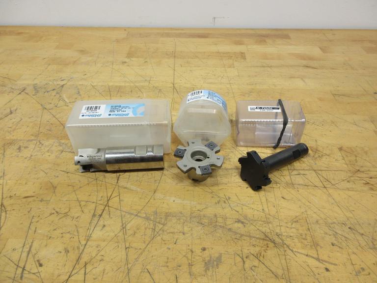 Ingersoll Radial Drive Slotting Cutter & Indexable Endmill, K-Tool Indexable Key Cutter **NEW**- Auction Item