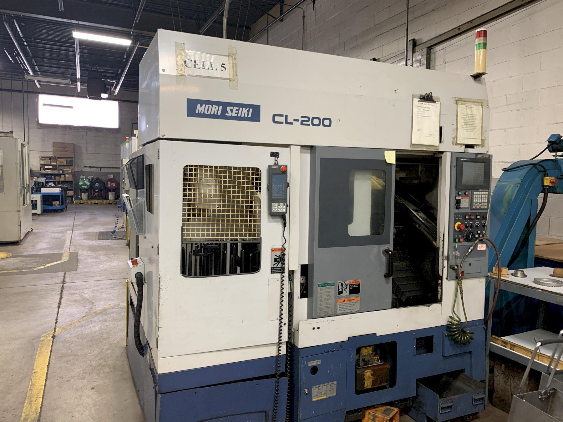 MORI SEIKI CL-200A CNC LATHE WITH GANTRY LOADER