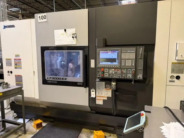 2021 Okuma LT3000-EX-3T3MY | 3-Turret, Twin Spindle CNC Turning Center w/ Live Tooling and Y-Axis