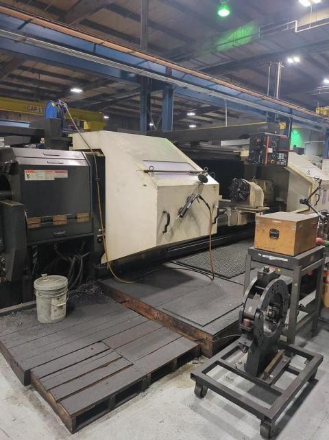 2015 MAZAK Powermaster Universal 3000 CNC Lathe - 12.5" Bore, 60HP Spindle