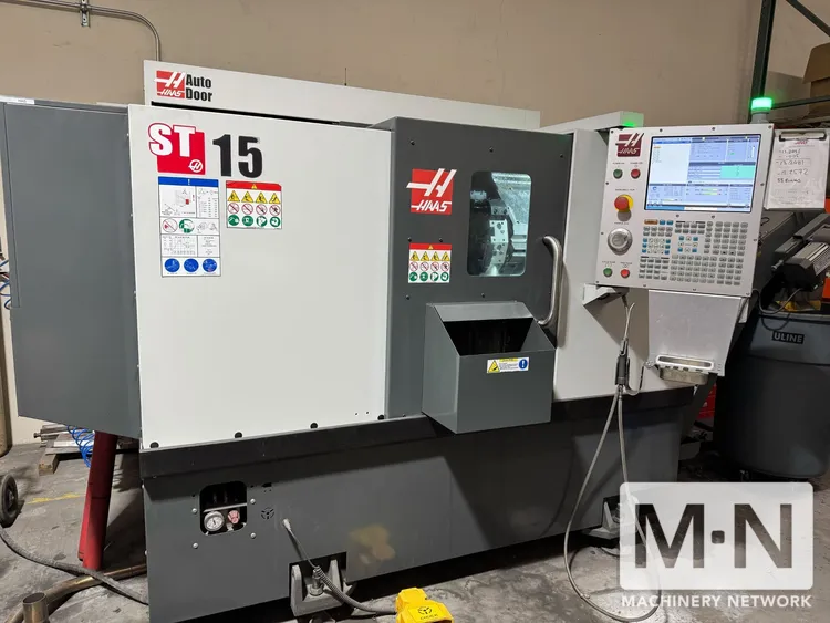 HAAS ST-15 CNC Lathe, 2020 w/ Only 281 Hours!