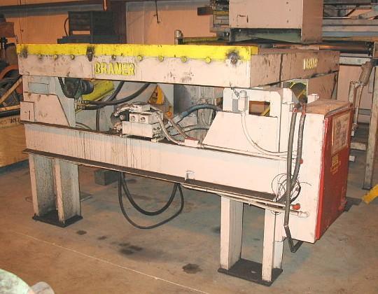 10,000# x 72" Braner Downlayer