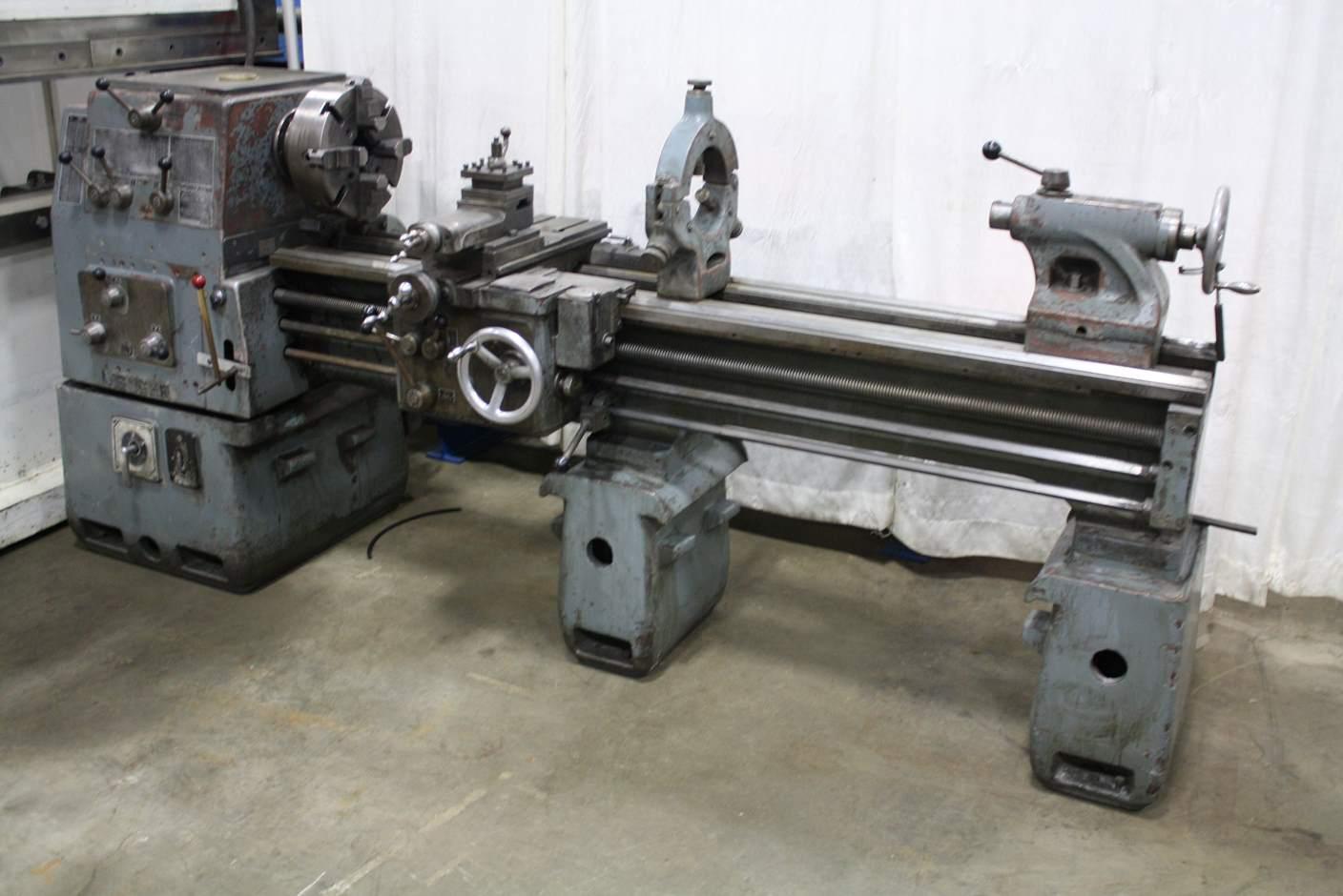 18" X 60" MUESER ENGINE LATHE: STOCK #67231