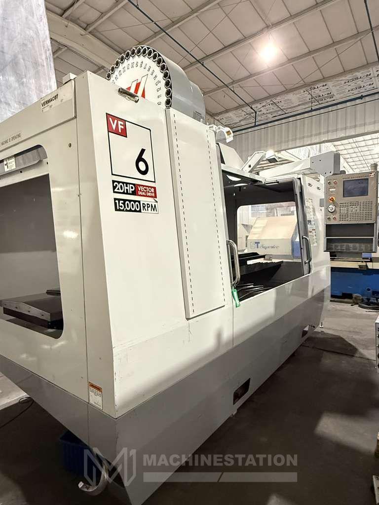 Haas VF-6D/40 CNC Vertical Machining Center – 15,000 RPM, 4th Axis Ready Mill