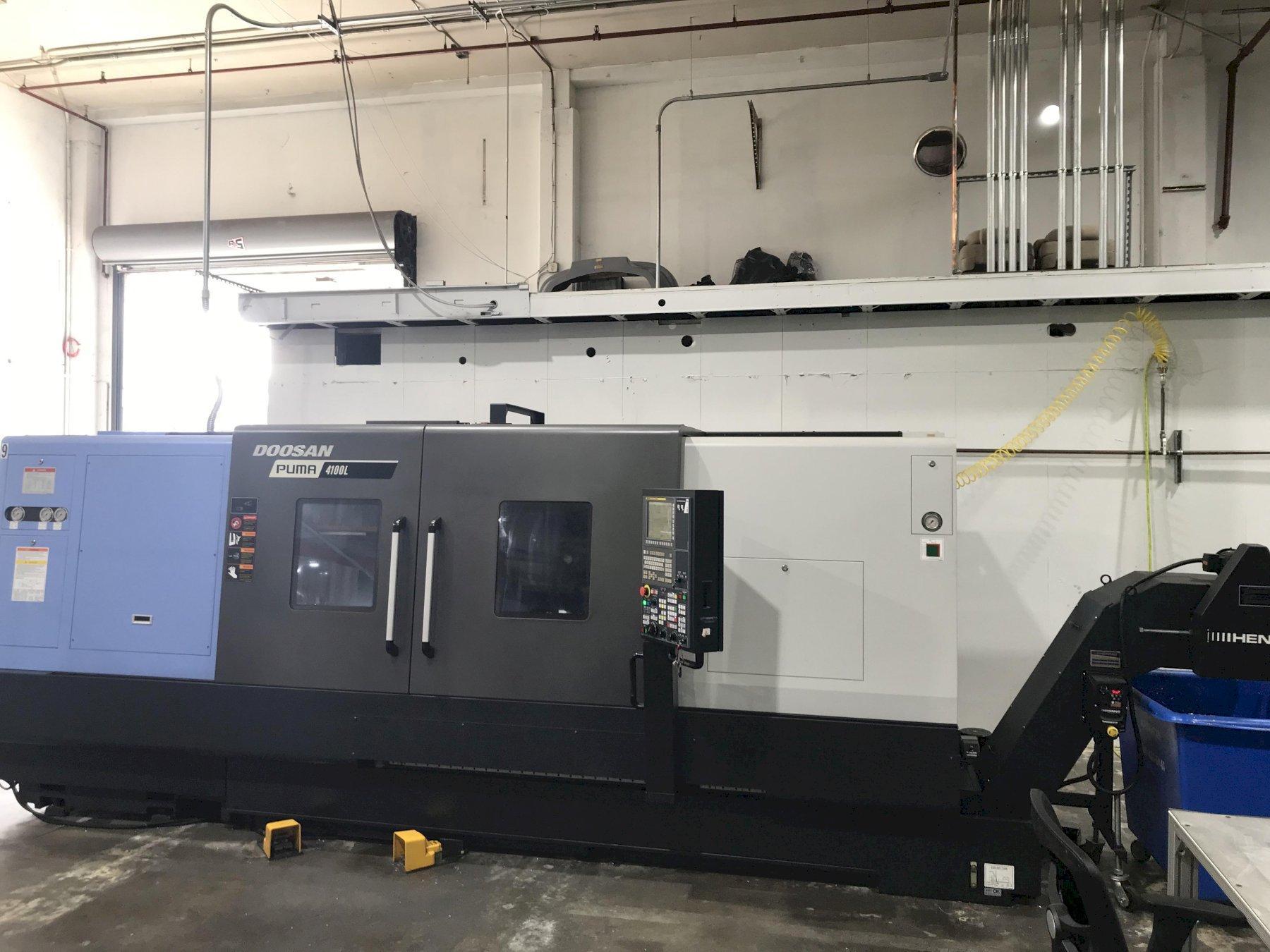 Doosan Puma 4100LB HTC 2017 with: Fanuc i Series EZ-Guide Conversational Programming CNC Control, 15