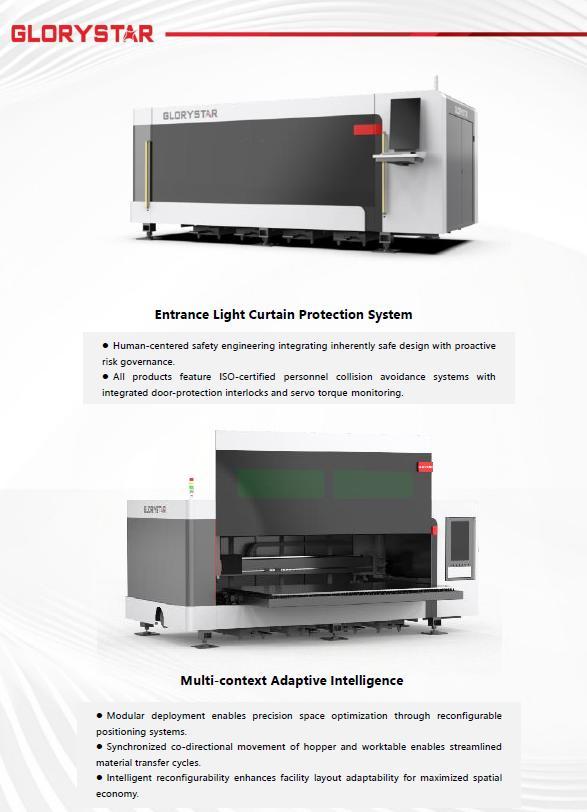 1 - NEW GLORYSTAR GS-3015C 6KW SHEET LASER CUTTER