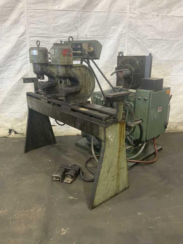 (2) 67 TON W A WHITNEY FLANGE HYDRAULIC PUNCH PRESS: STOCK #78821
