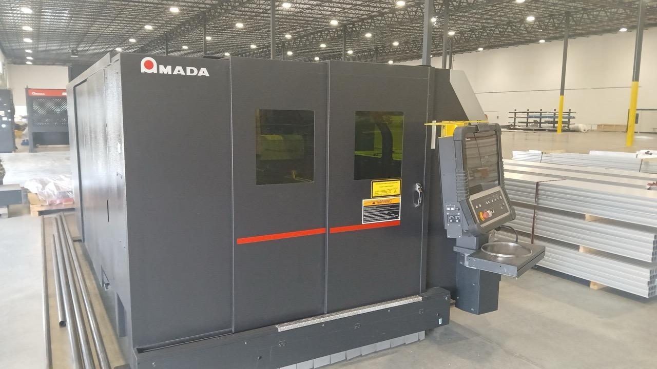 4000 Watt Amada Ventis 3015 AJ Fiber Laser, 2021 – 5′ x 10′ Table, Amada  Dust Collector, Orion Chiller
