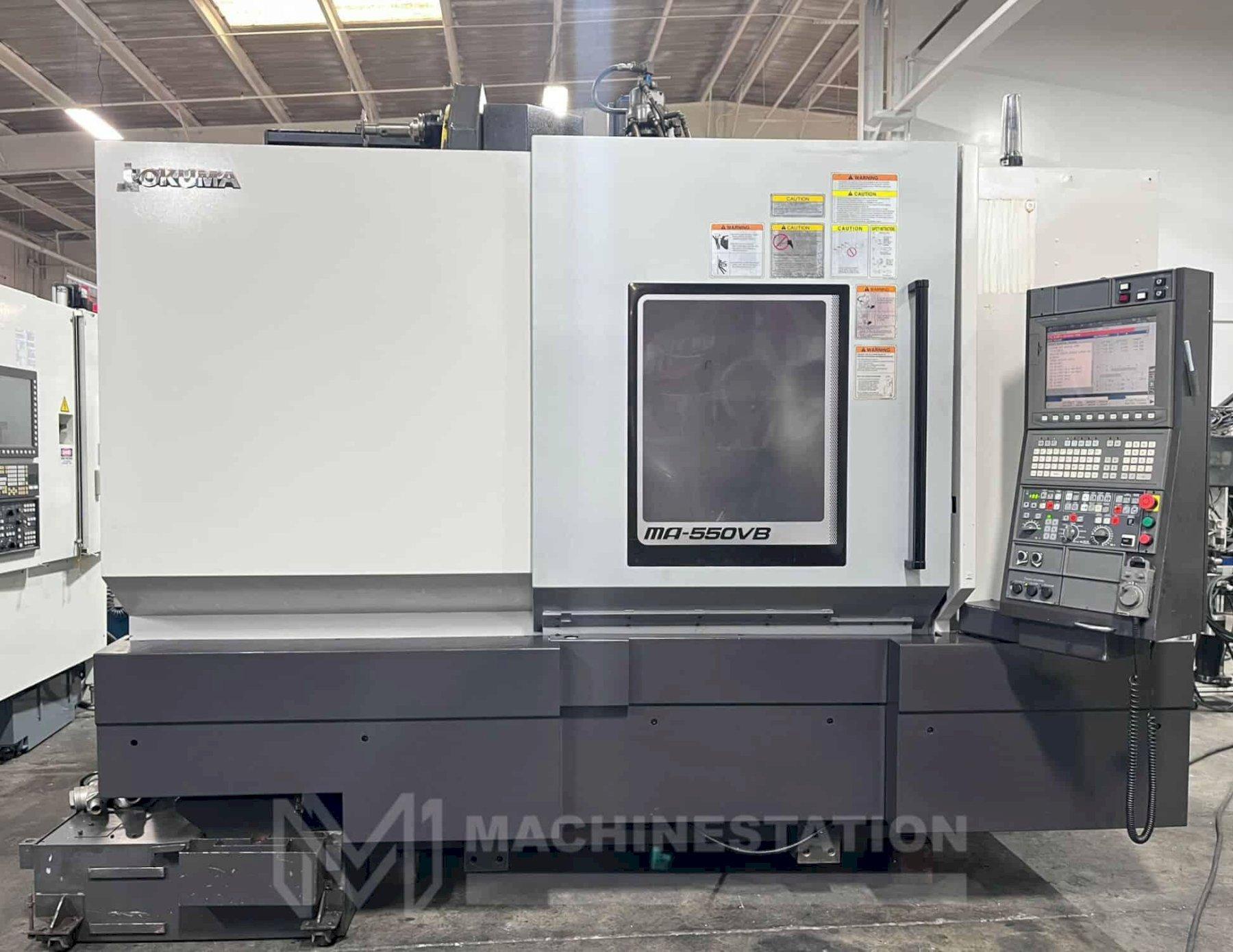 Okuma MA-550VB CNC Vertical Machining Center – 50 Taper Mill