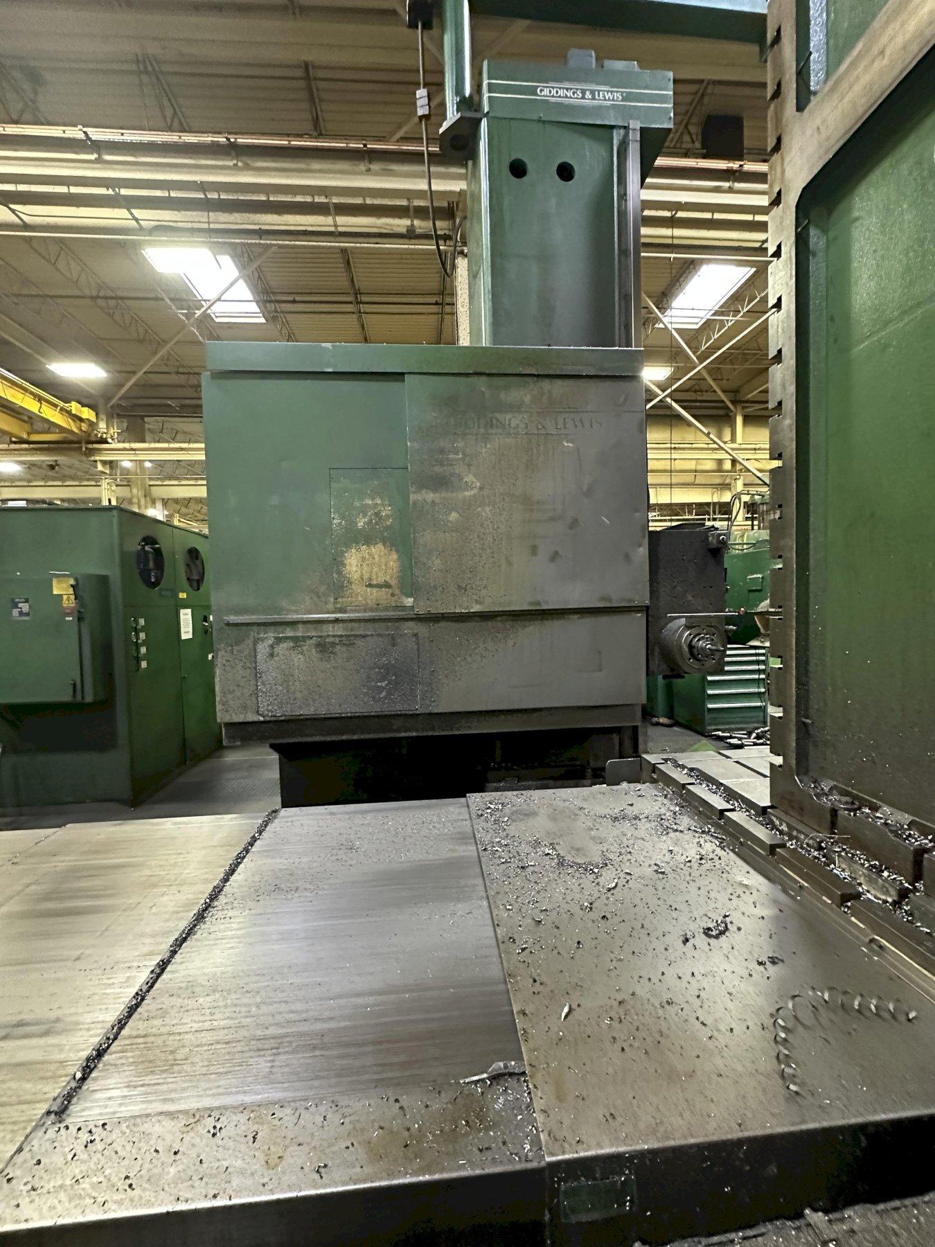 GIDDINGS & LEWIS  G-60 TX CNC HORIZONTAL BORING MILL