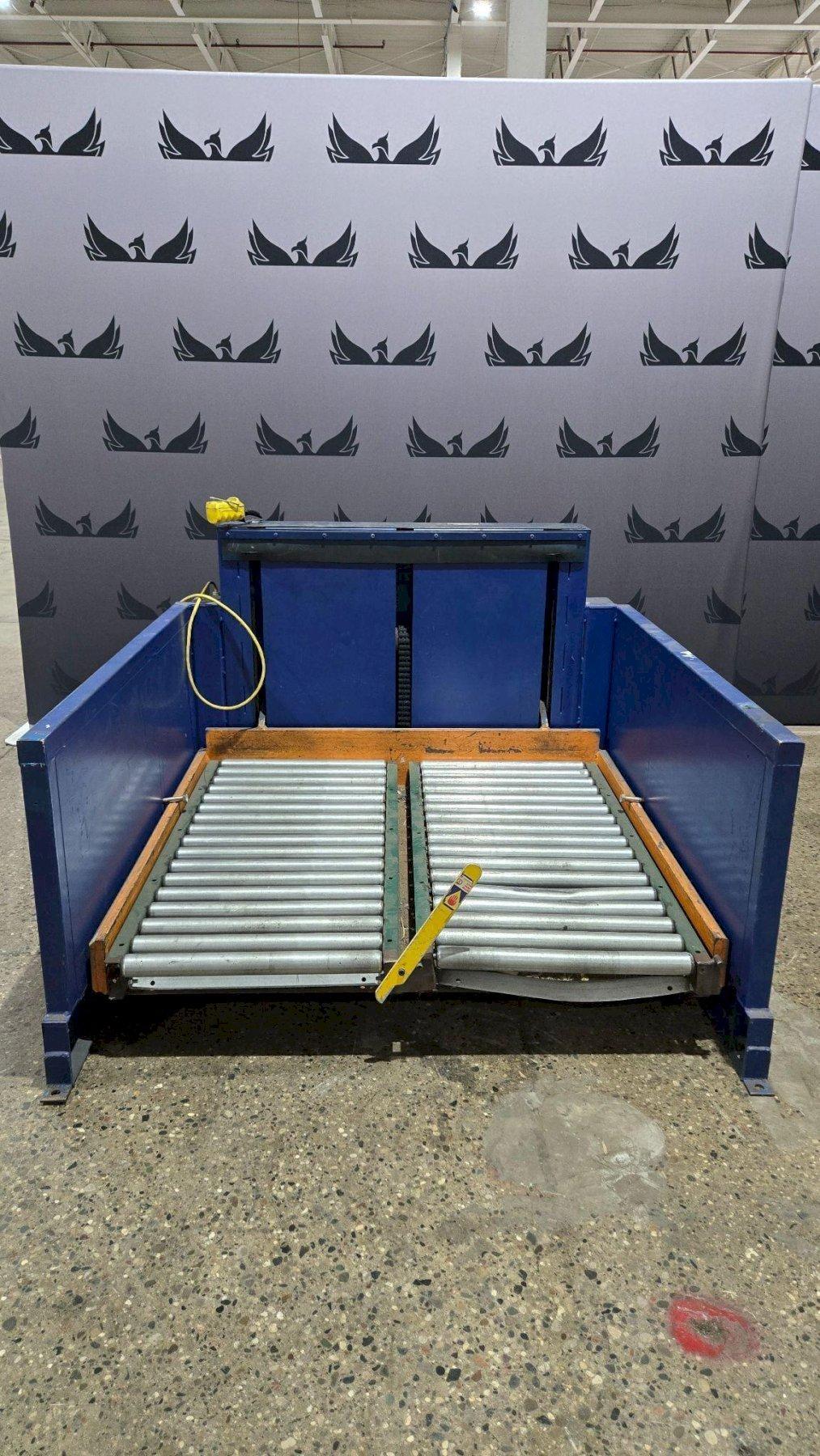 SOUTHWORTH ROLL C2.5-28 Platform Lifter w/ Flow Rollers 2500 lbs Capacity USED