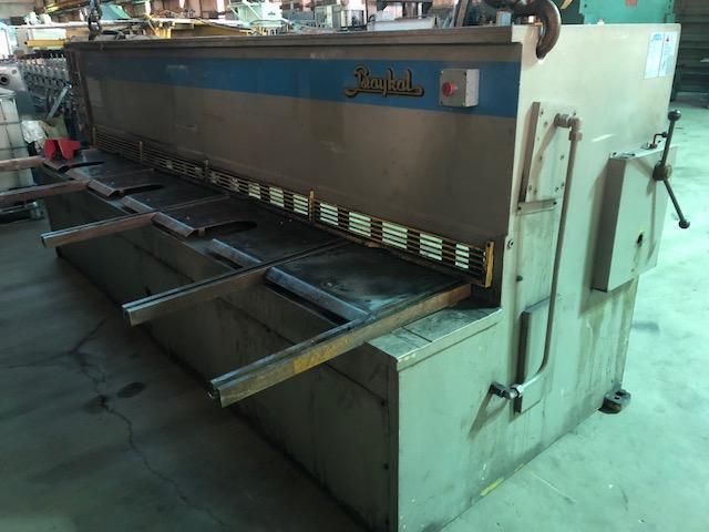 12' x 1/4" BAYKAL MODEL HGL 3700 X6 HYDRAULIC SHEAR