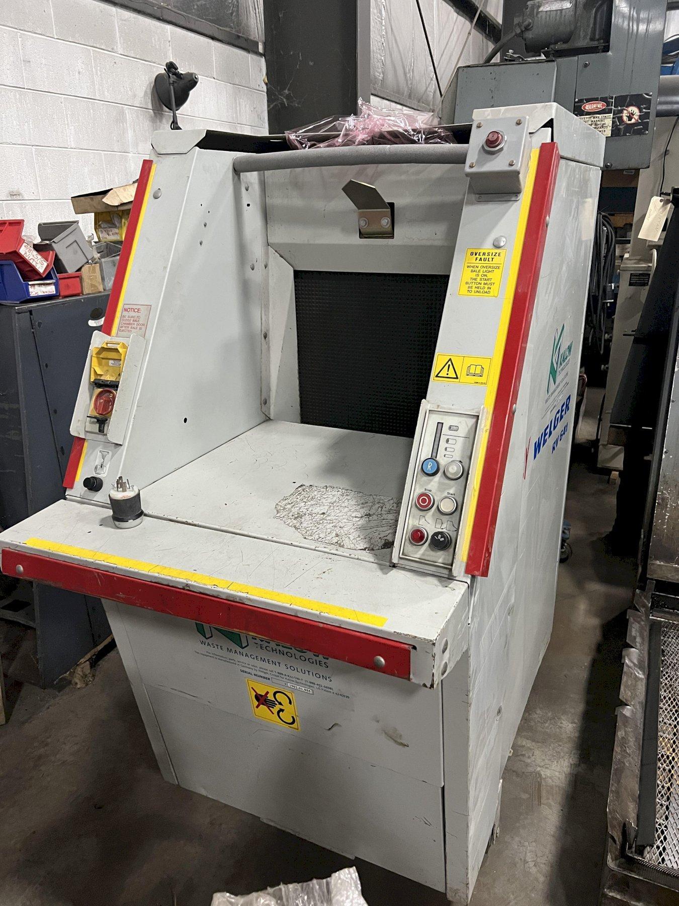 WELGER RV 641 WASTE ROLLER COMPACTOR, BALER