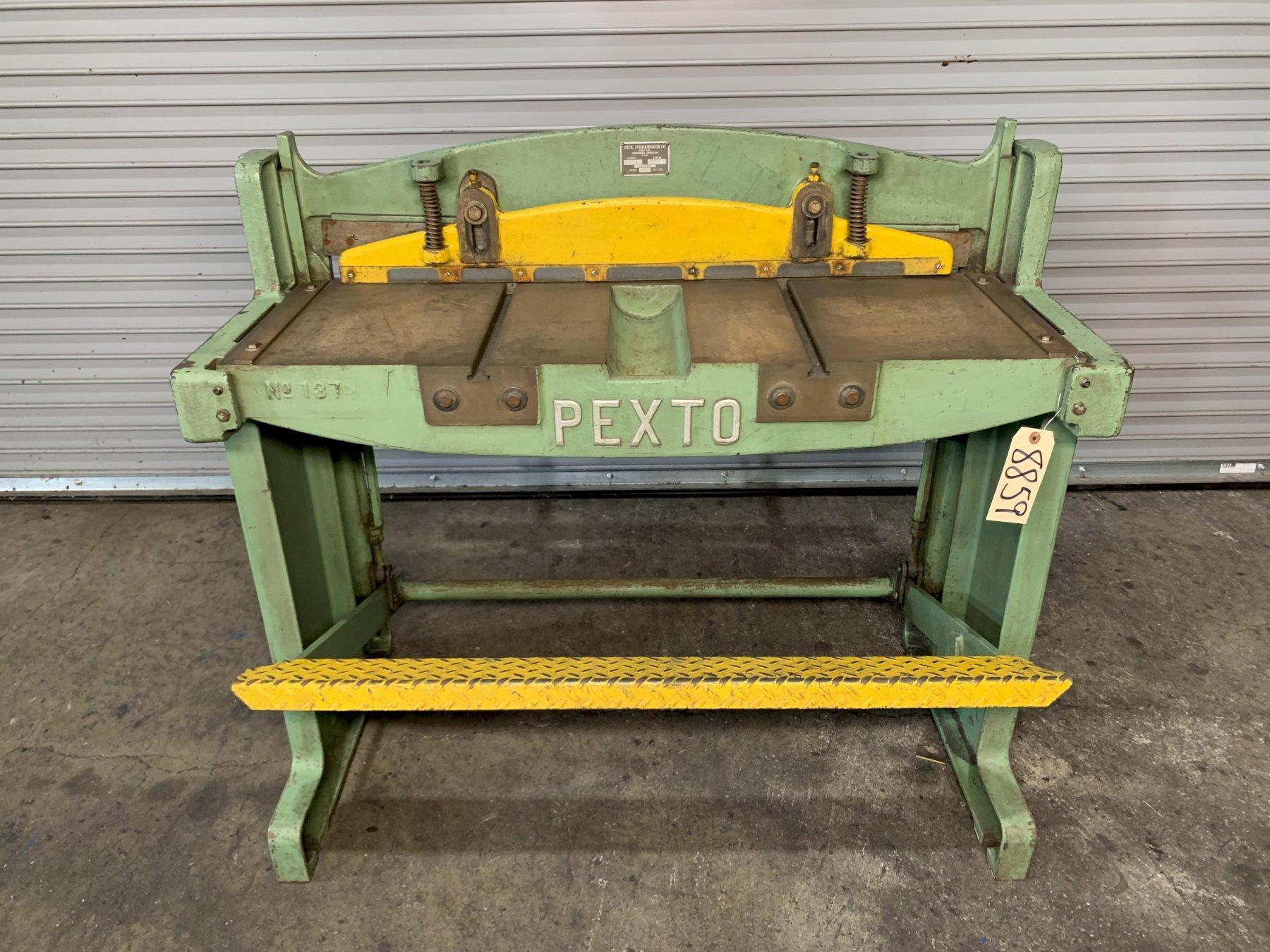 Pexto No. 137-L  Foot Squaring Shear