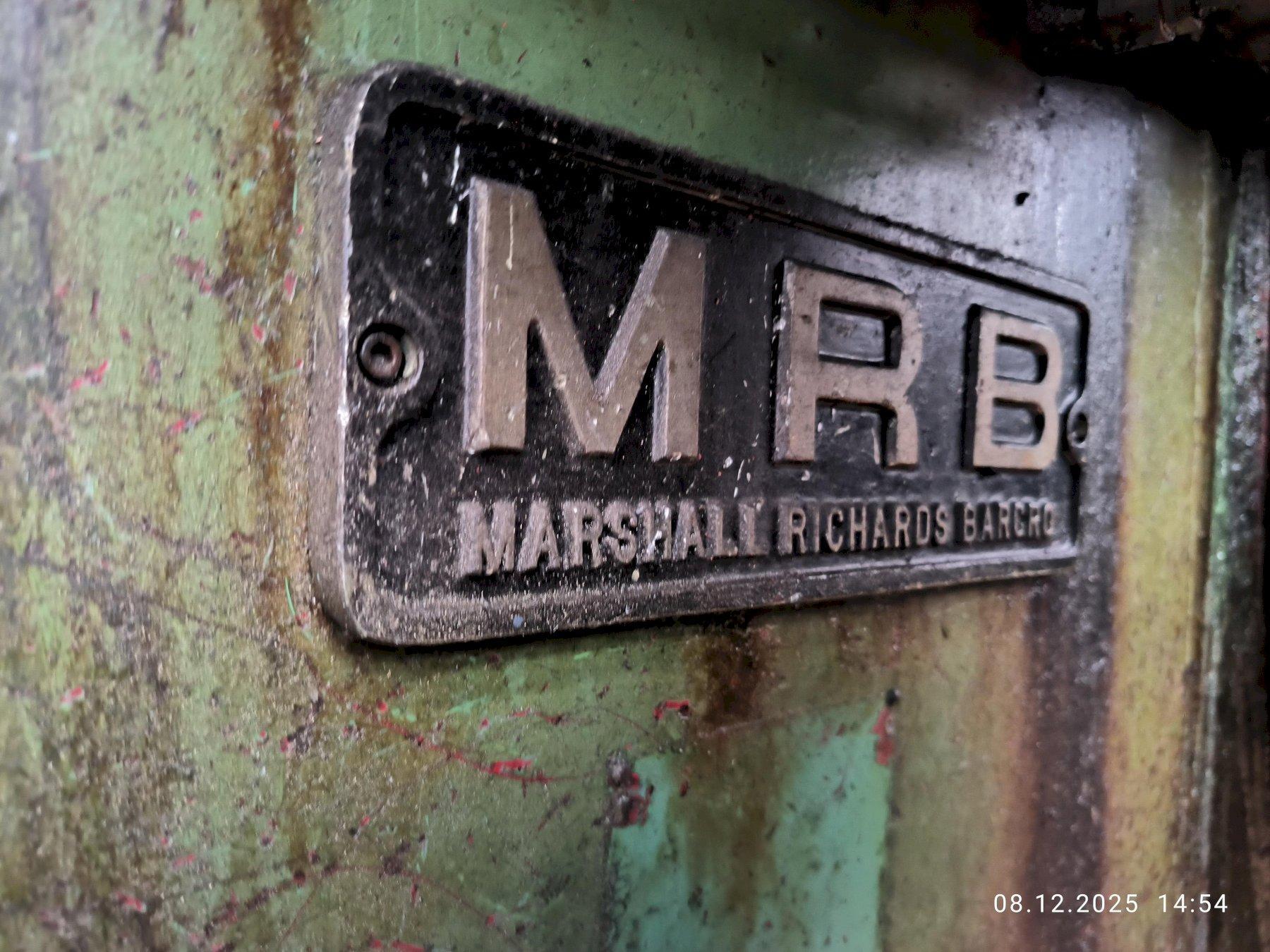 50 TON MARSHALL RICHARDS BARCO HORIZ. COPPER & BRASS BULL-BLOCK