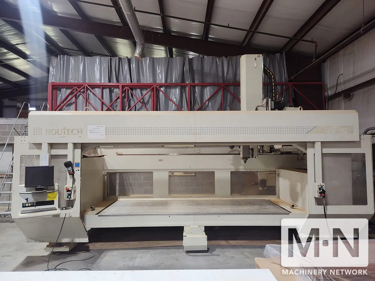 SCM Routech Chronos CNC Bridge Type Vertical Machining Center, 2005