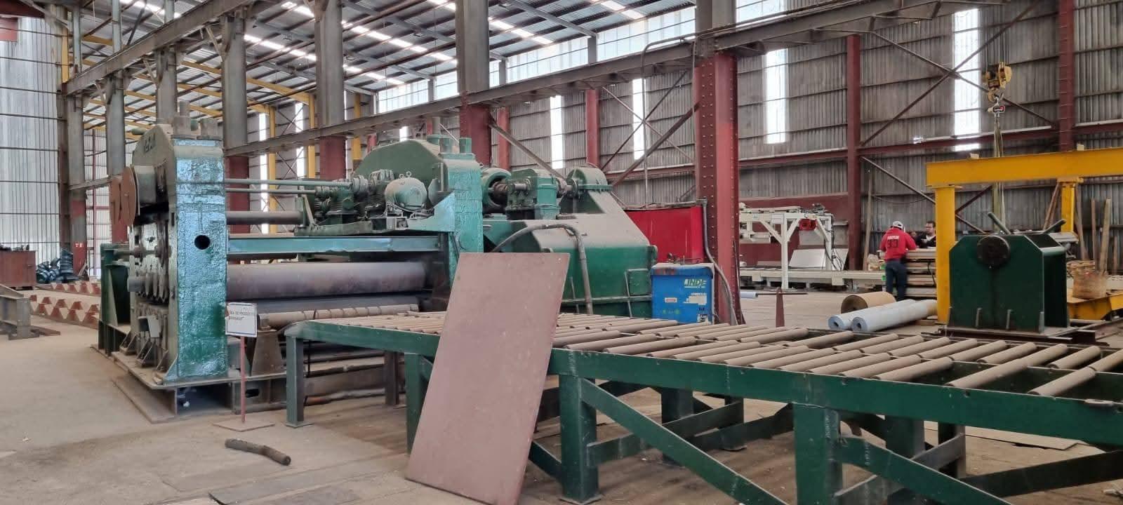 84" x 1" McKay Heavy Plate Flattener
