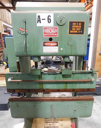 15 TON X 4' CHICAGO MODEL 135 PRESS BRAKE