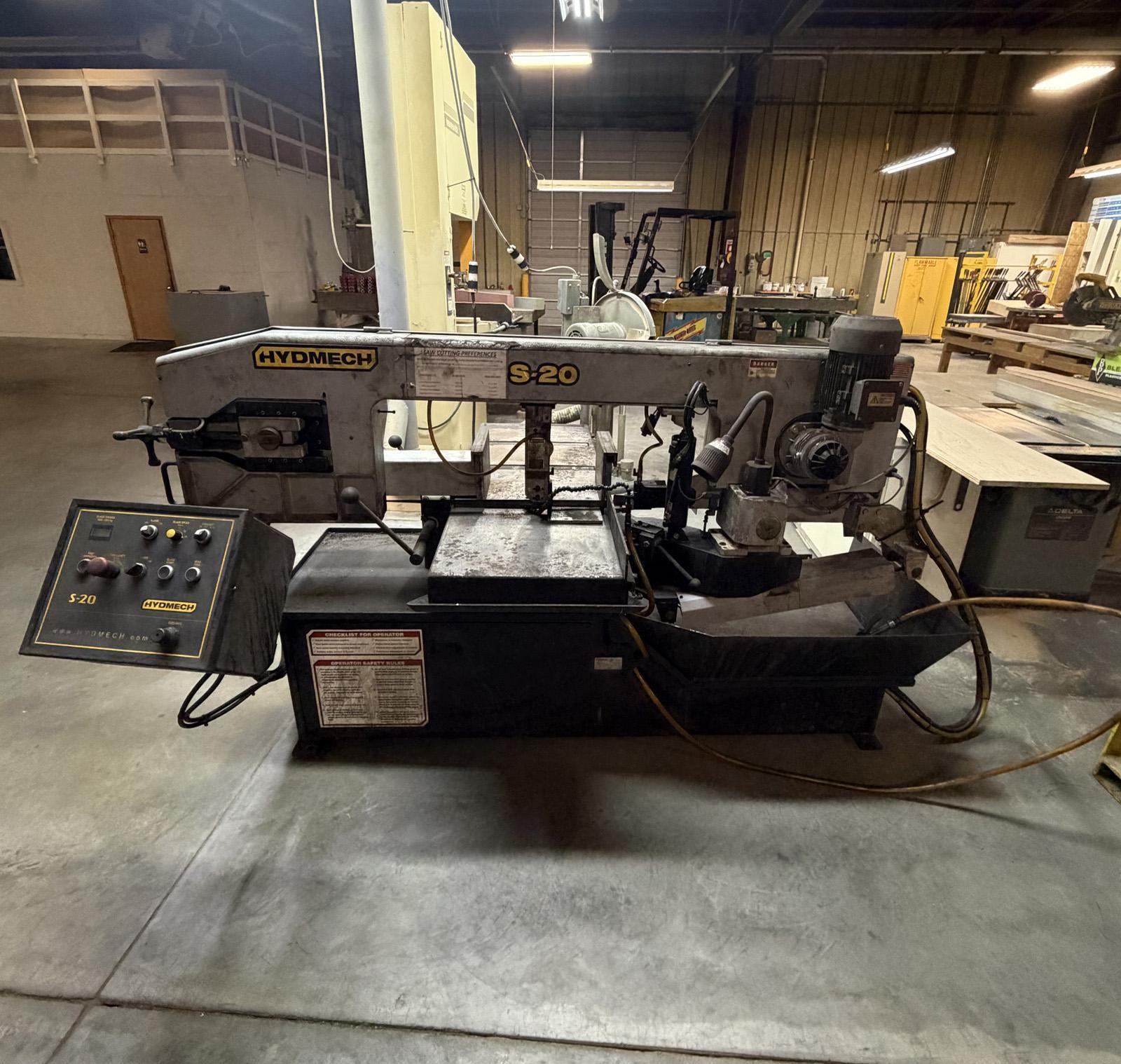 Hyd-Mech Model S-20 Horizontal Pivot Bandsaw