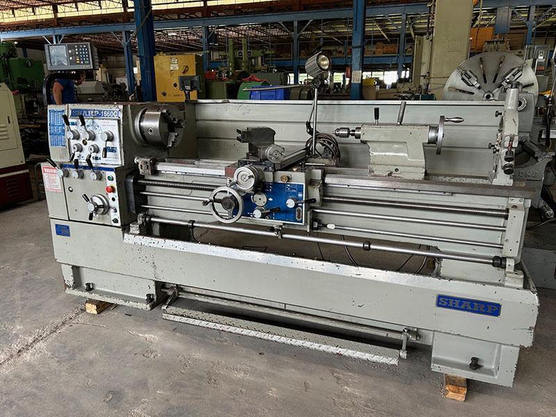 16"/24" x 60" SHARP Gap Bed Engine Lathe, Model: 1660C