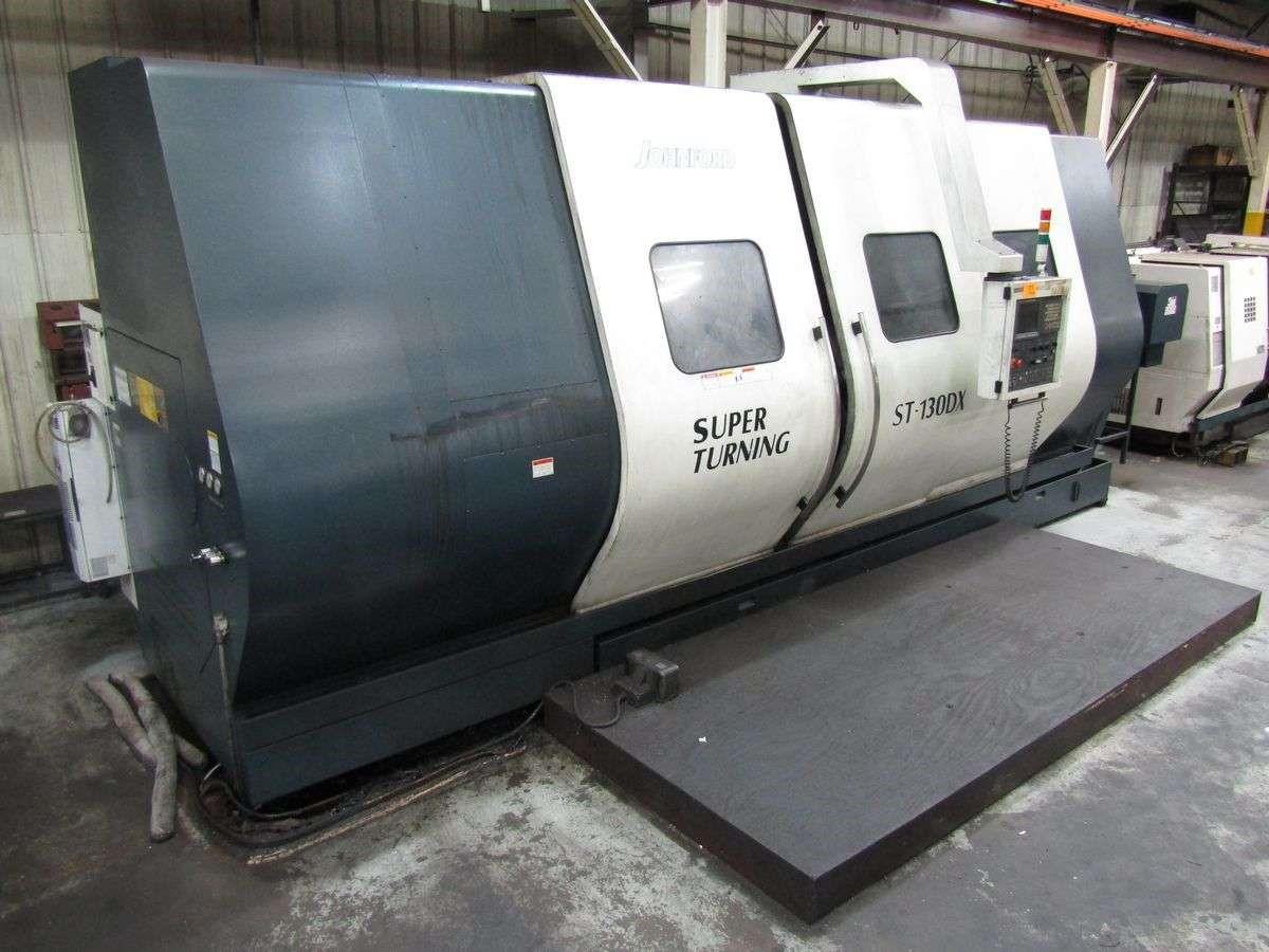 Johnford ST-130DX CNC Lathe, Fanuc 0iTD Control, 32