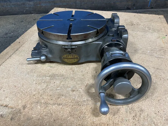 Moore Tools 11” Diameter Rotary Table