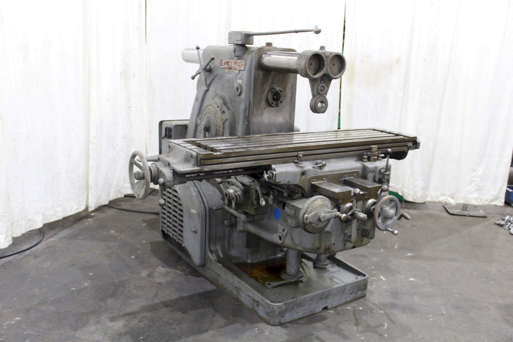 #3CK KEARNEY & TRECKER HORIZONTAL MILL: STOCK 62371