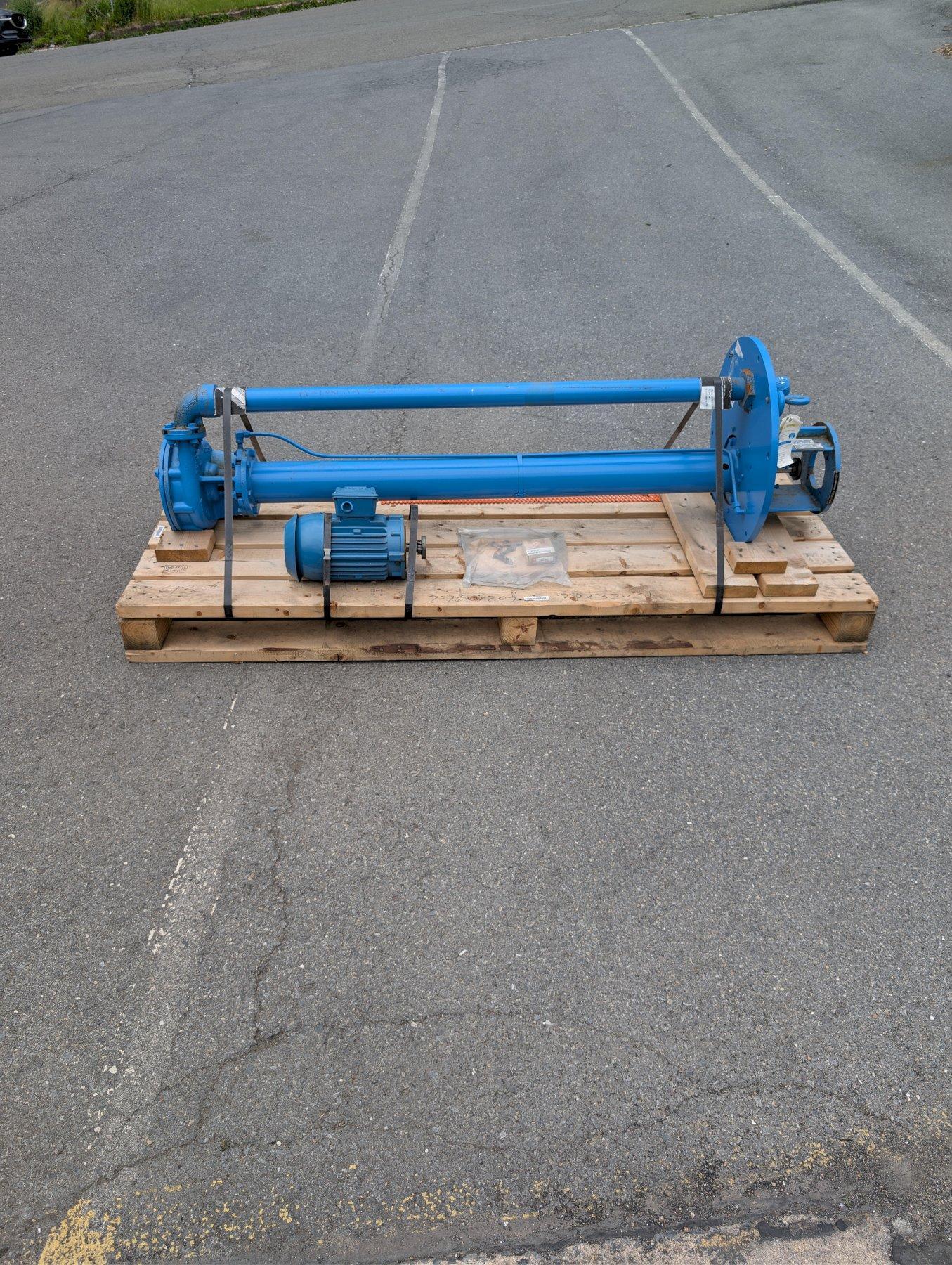 Goulds 3171 Industrial Vertical Sump Pump 1x1.5-8 w/ WEG 2HP Motor 20 GPM 56 FT Head