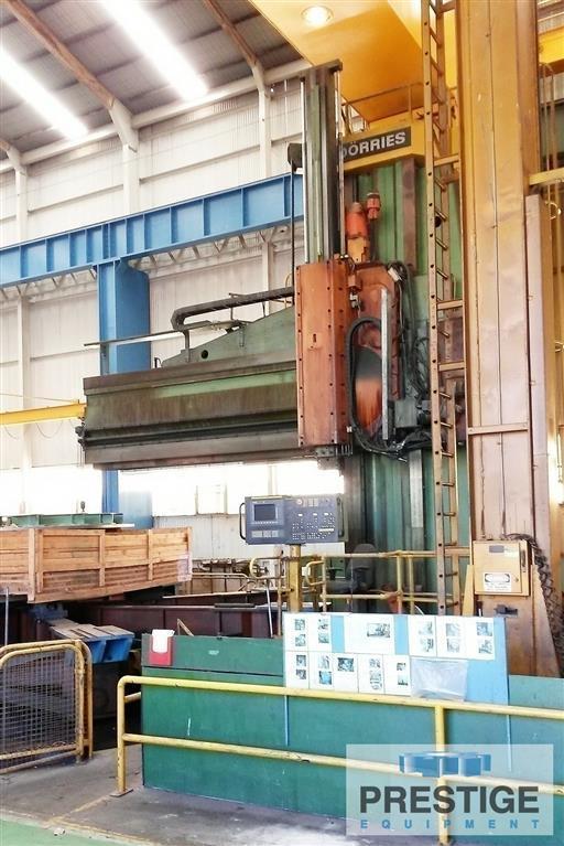 Dorries SDE600 248"/566" CNC Vertical Boring Mill with Milling
