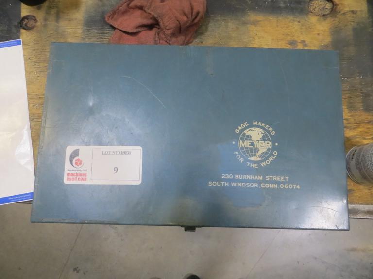 M4 Meyer Pin Gauge Set .626-.750- Auction Item