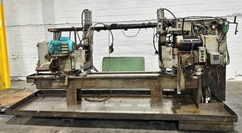 6.25" x 75" Hey No. 3 Double End Facing And Centering Machine