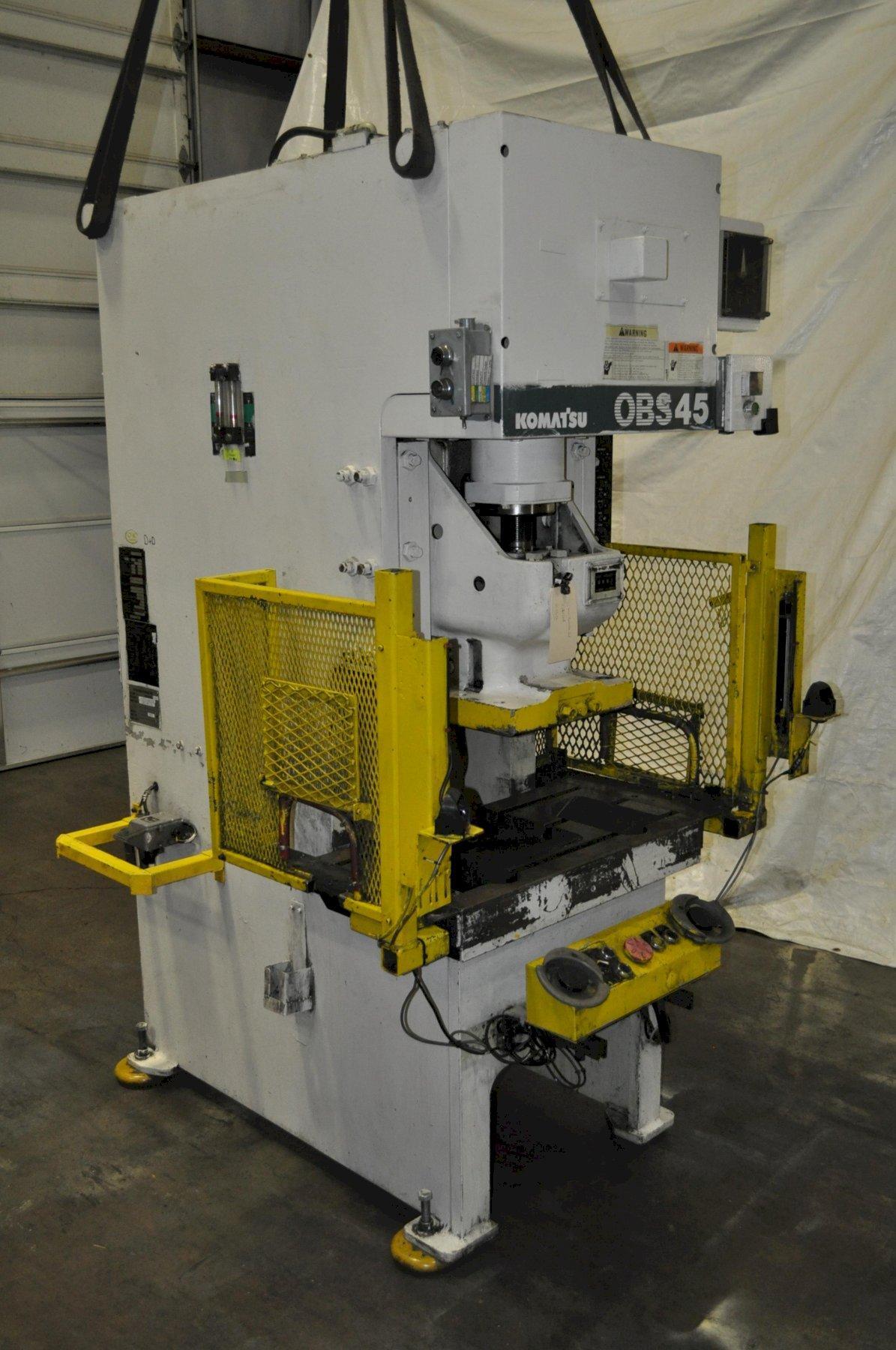 45 TON KOMATSU GAP FRAME PRESS