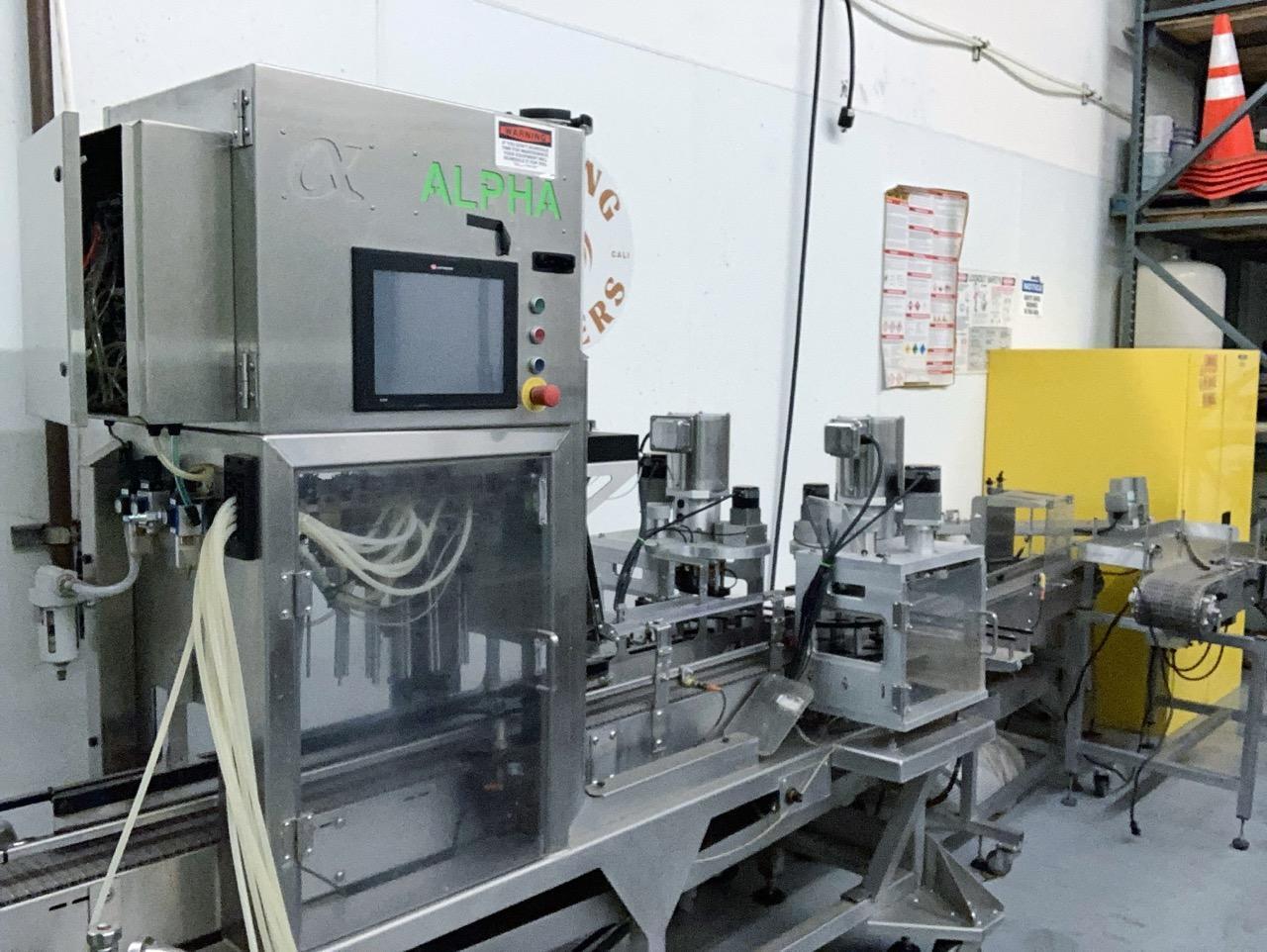 Alpha BC Canning Line, 2018 – Stirke Package 72 CPM Upgrade, SKA Fabricating Can-I-Bus Depalletizer