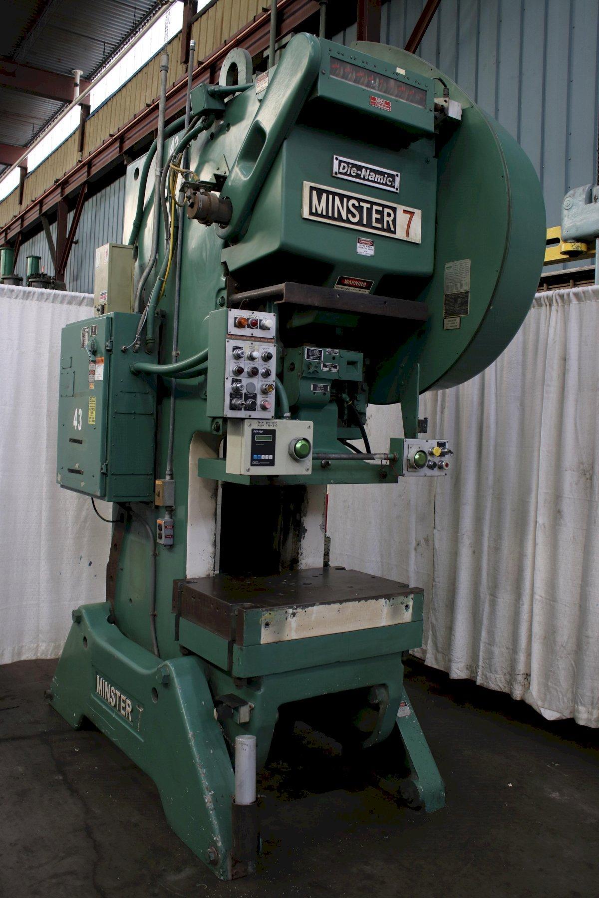 75 TON MINSTER DIE NAMIC BACK GEARED OBI PRESS: STOCK #76283