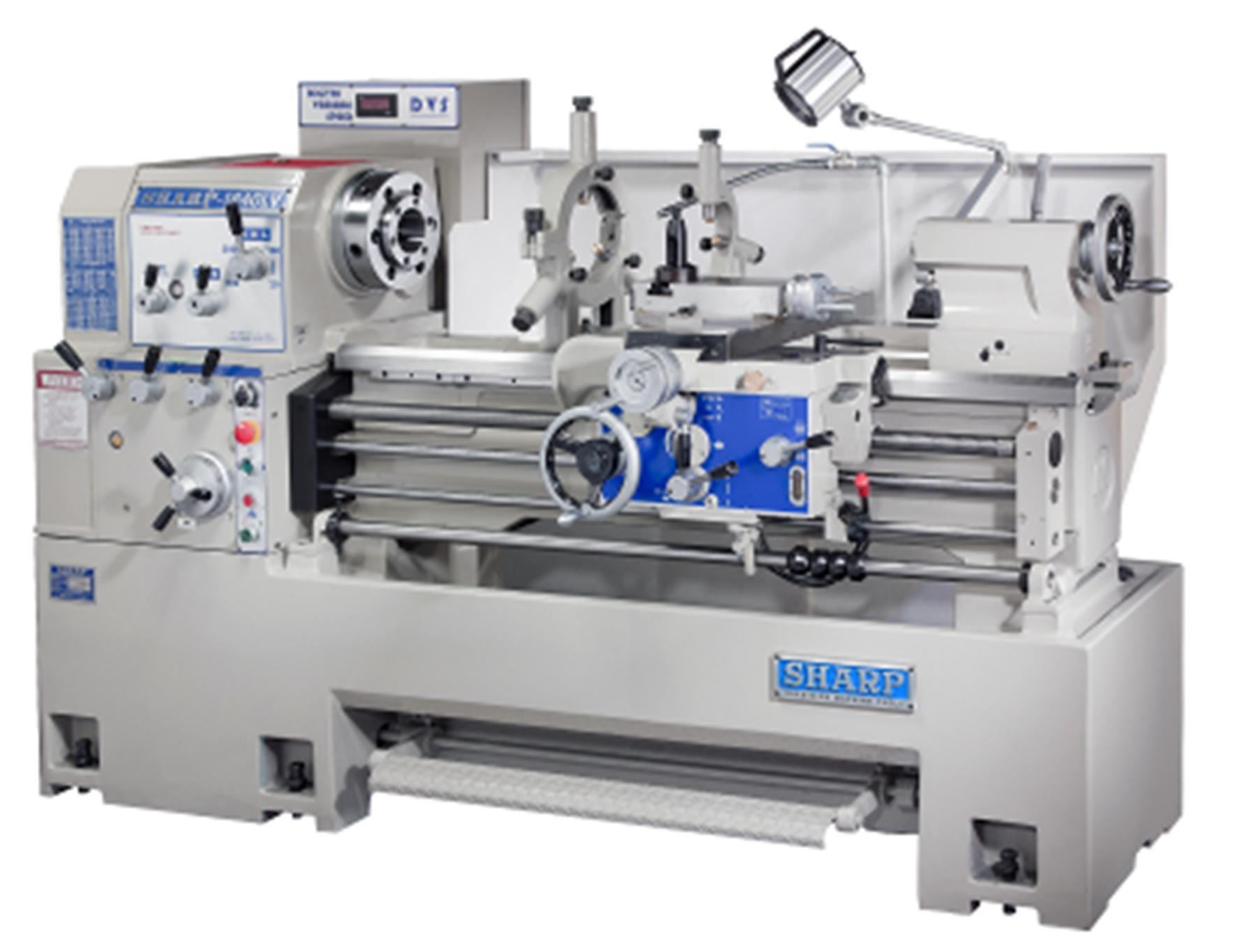 NEW, SHARP MODEL 1640LV PRECISION LATHE