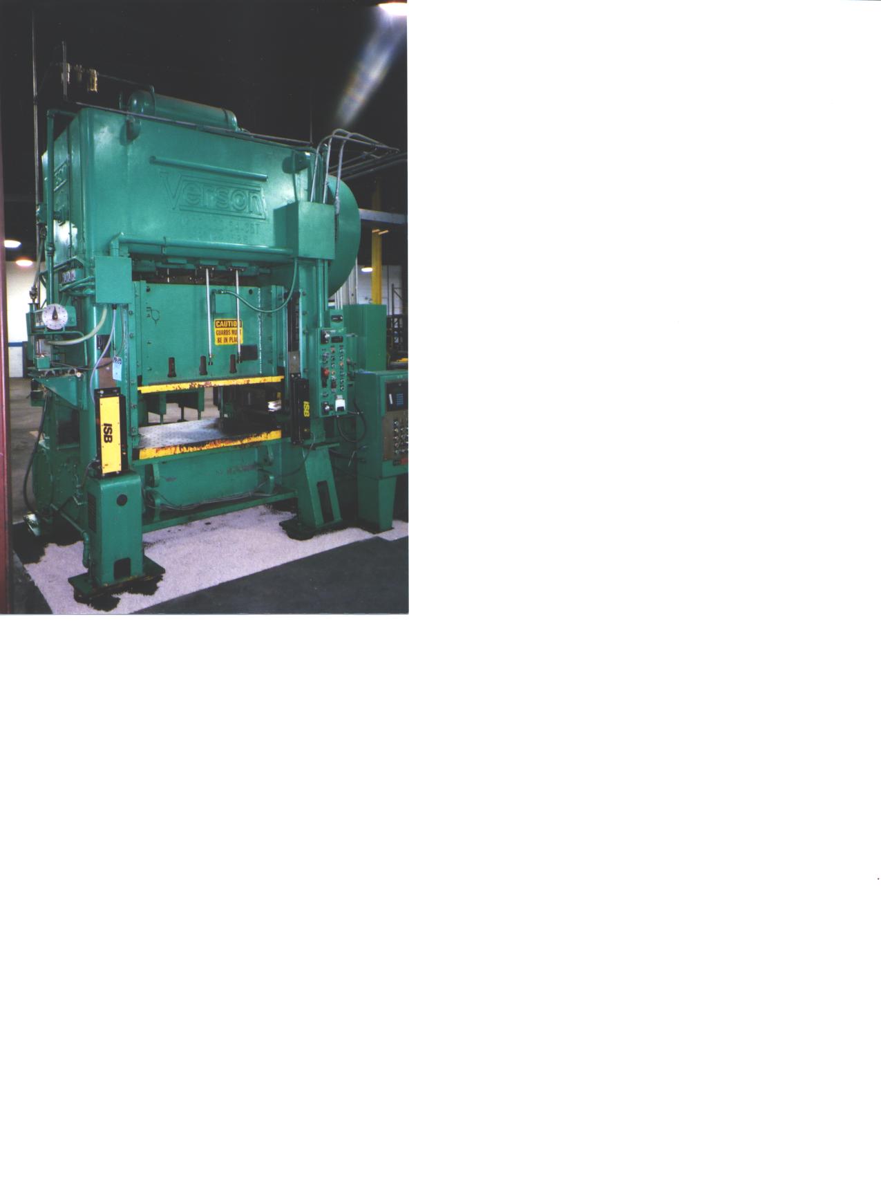 100 Ton Verson SSDC Press