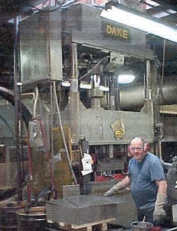 150 Ton Dake Hydraulic Press