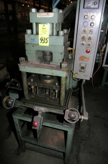 MODEL 200-20 COLUMBIA MARKING TOOLS ELECTRIC TAG HYDRAULIC EMBOSSING PRESS