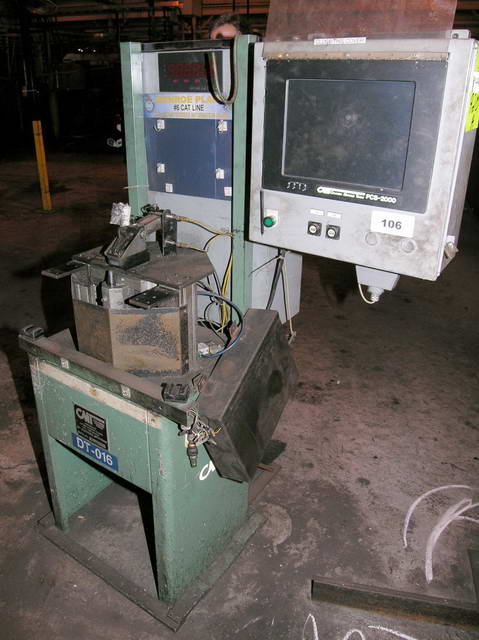 COLUMBIA MARKING TOOLS MODEL DPS-60 DOT PEEN/SCRIBE TYPE MARKING MACHINE