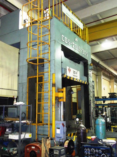 33 TON ABESEIKI SLIDING BED HYDRAULIC DIE SPOTTING PRESS