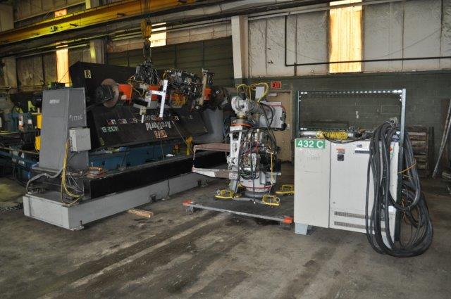ARCWORLD YASKAWA MOTOMAN ROBOTIC SPOTWELDING CELL