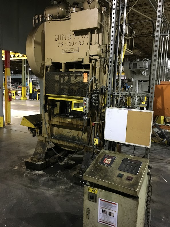100 TON MINSTER SSDC PRESS