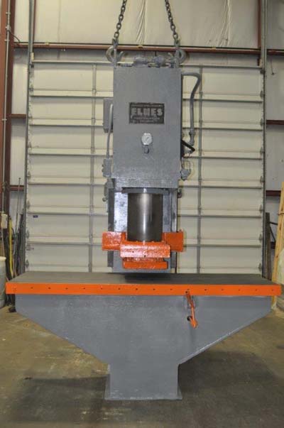 200 TON ELMES HYDRAULIC STRAIGHTENING PRESS
