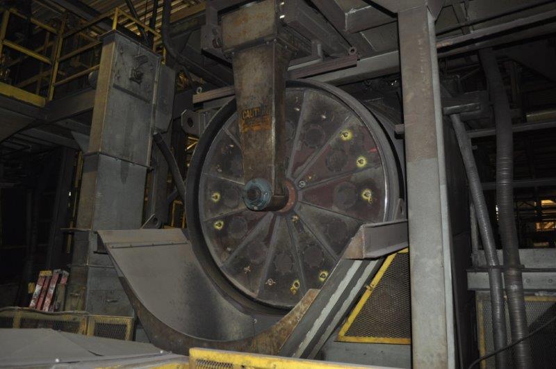 WHEELABRATOR SHOT BLAST MACHINE