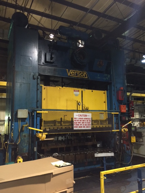600 TON VERSON SSDC PRESS