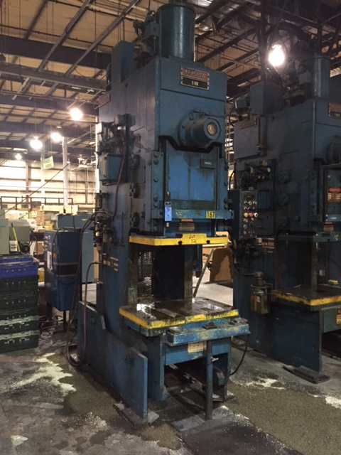 90 TON NIAGARA OBI BACK GEARED PRESS